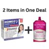 glupatone skin whitening emulsion with homeo cure beauty cream (Pack of 2)