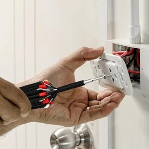 Screwdriver 8 In 1 Multifunctional Repair Tools With Torch