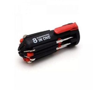 Screwdriver 8 In 1 Multifunctional Repair Tools With Torch