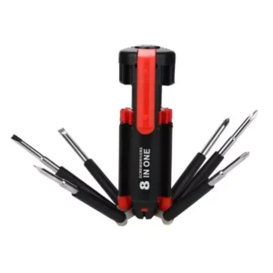 Screwdriver 8 In 1 Multifunctional Repair Tools With Torch