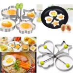 Fried Egg Mold - 4 Pieces Stainless Steel Fried Egg Shaper