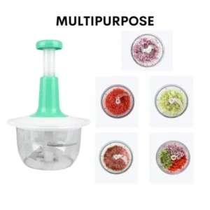 Manual Hand Push Chopper - Vegetable Meat Grinder