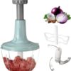 Manual Hand Push Chopper - Vegetable Meat Grinder