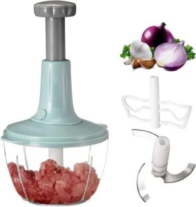 Manual Hand Push Chopper - Vegetable Meat Grinder