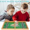 Wooden Hockey Soccer Table Game For Kids & Adults