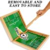 Wooden Hockey Soccer Table Game For Kids & Adults