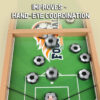 Wooden Hockey Soccer Table Game For Kids & Adults