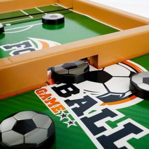 Wooden Hockey Soccer Table Game For Kids & Adults