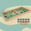 Wooden Hockey Soccer Table Game