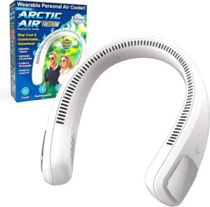 Neck Fan Portable 3 Speed USB Bladeless Neck Cooler - Arctic Air Freedom