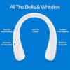 Neck Fan Portable 3 Speed USB Bladeless Neck Cooler - Arctic Air Freedom