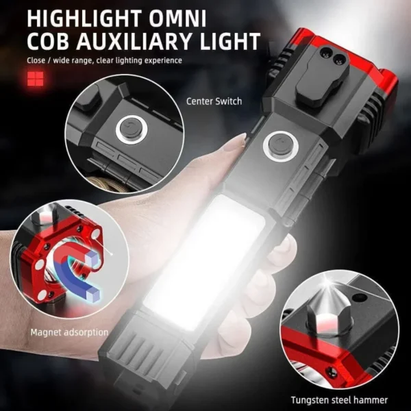 Multifunctional LED Torch Light